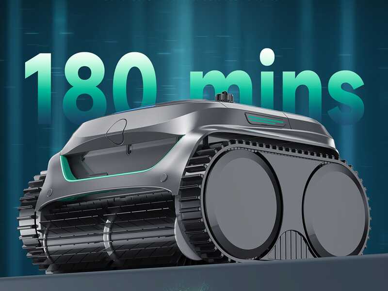 Wybot C2 - Robot pulisci piscina a batteria - Gestione Tramite App