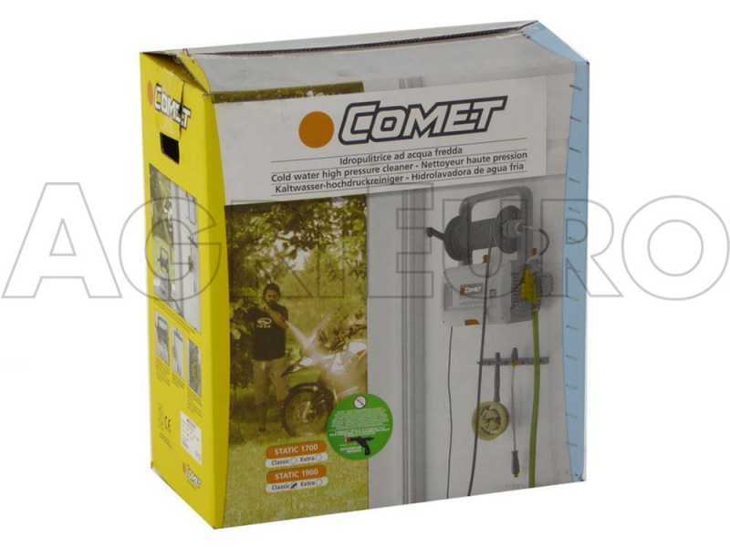Comet Static 1900 Classic - Idropulitrice semiprofessionale a freddo a muro - 160 bar - 600 lt/h