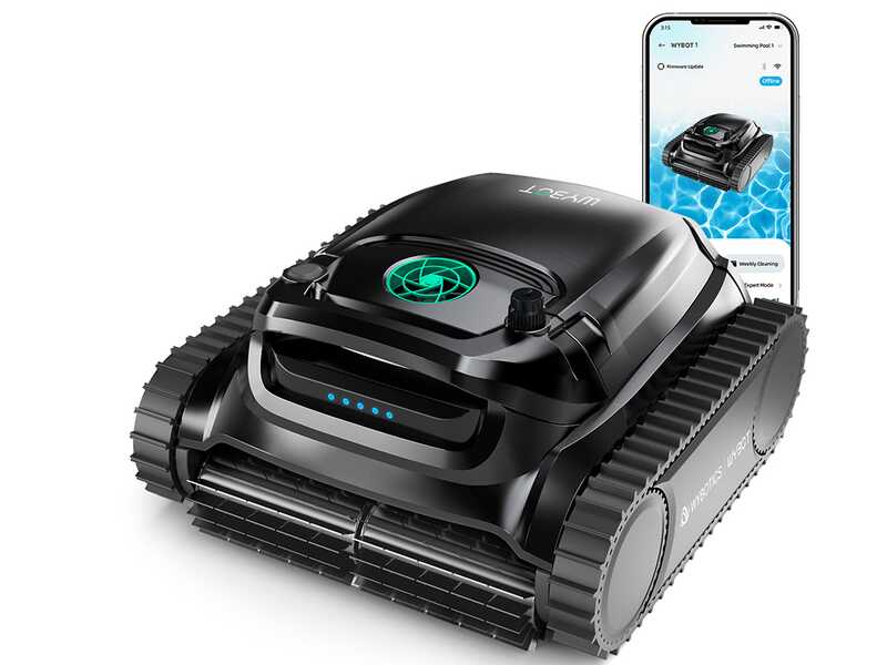 Wybot M1 - Robot pulisci piscina a batteria - Gestione Tramite App