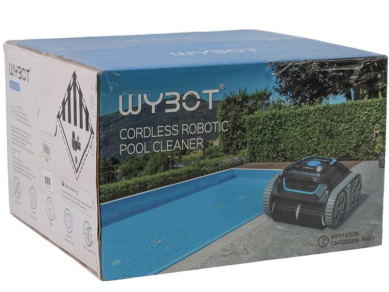 Wybot S1 - Robot pulisci piscina a batteria - Gestione Tramite App