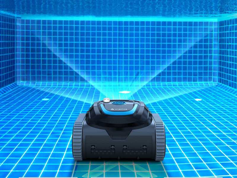 Wybot S1 - Robot pulisci piscina a batteria - Gestione Tramite App