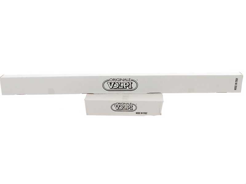 Volpi Super Bomber 285XL - Abbacchiatore elettrico 240/360 cm a batteria a litio 2x 21.6V 4Ah - Asta telescopica in alluminio