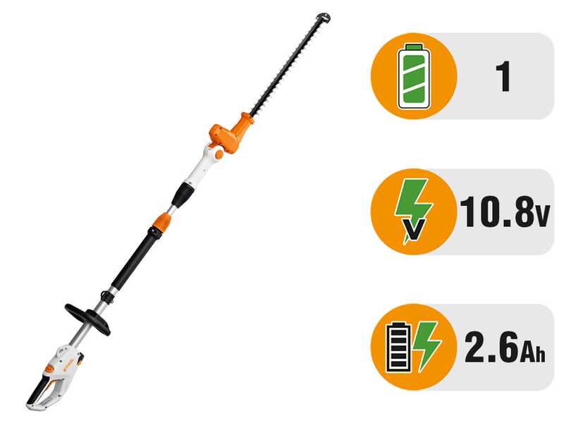 STIHL HLA 40 - Tagliasiepi a batteria su asta - 10.8V 2.6Ah