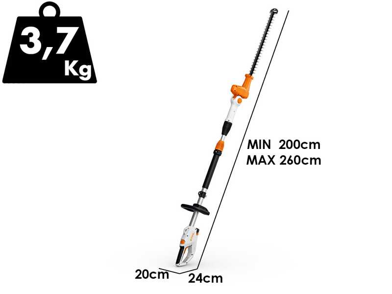 STIHL HLA 40 - Tagliasiepi a batteria su asta - 10.8V 2.6Ah
