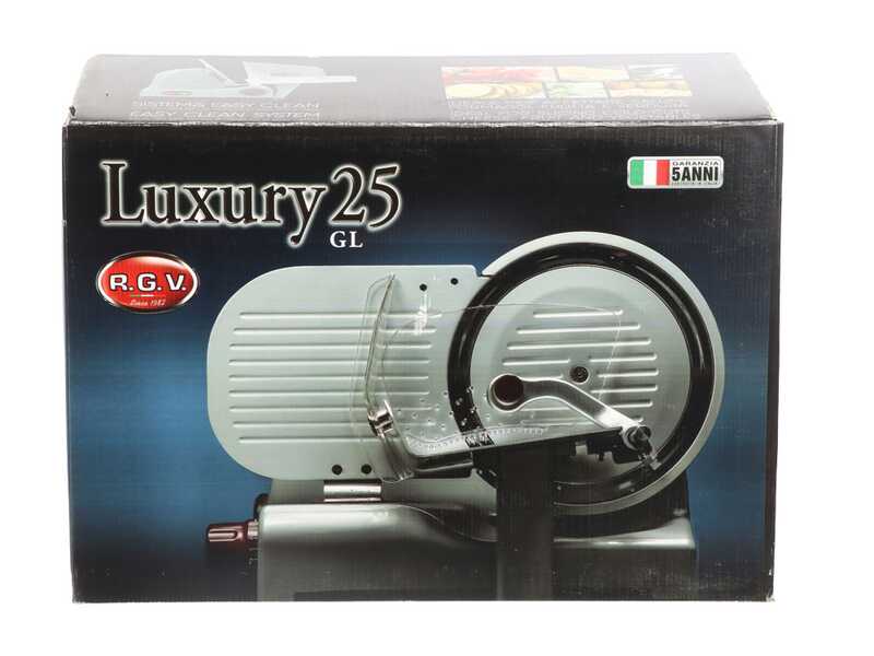 RGV 25GL Luxury - Affettatrice con lama da 250mm - 140W