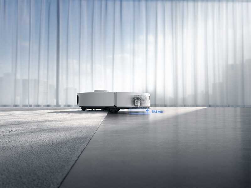 MOVA E50 Ultra - Robot aspirapolvere e lavapavimenti - Stazione automatica, Aspirazione 30.000 Pa
