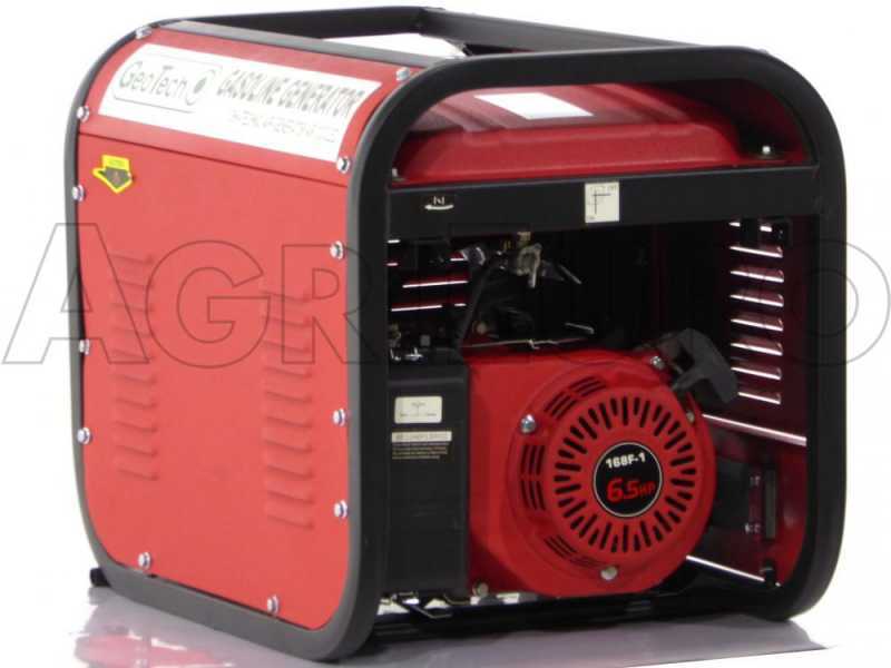 GeoTech GGSA3000 - Generatore di corrente con AVR 2.7 kW - Continua 2.5 kW Monofase