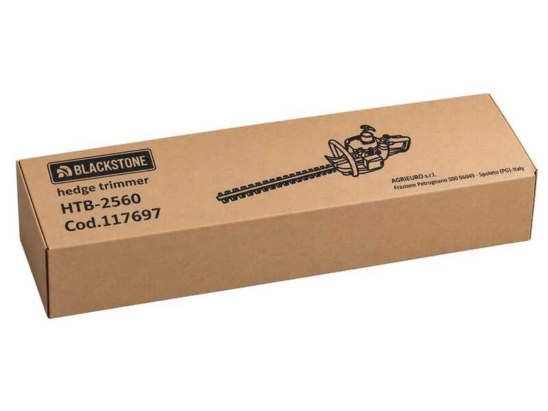 BlackStone HTB-2560 - Tagliasiepi a scoppio - Lama da 60 cm - 25.4 cc
