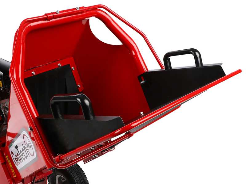 GeoTech-Pro PCS70L - Biotrituratore a scoppio professionale  - Motore Loncin 7 HP