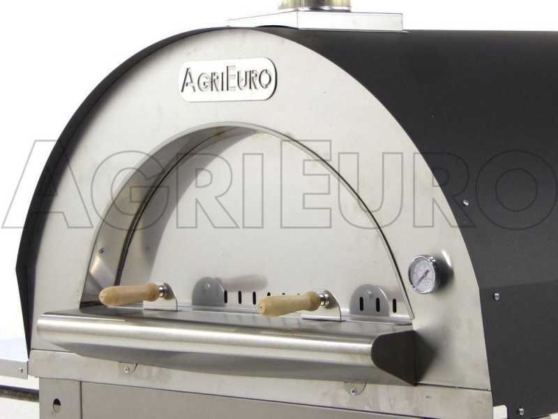 Forno a legna AgriEuro Cibus Inox 100x80 – in Offerta su AgriEuro