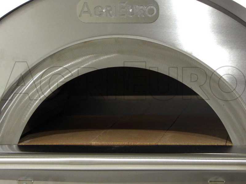 Forno a legna AgriEuro Cibus Inox 100x80 – in Offerta su AgriEuro