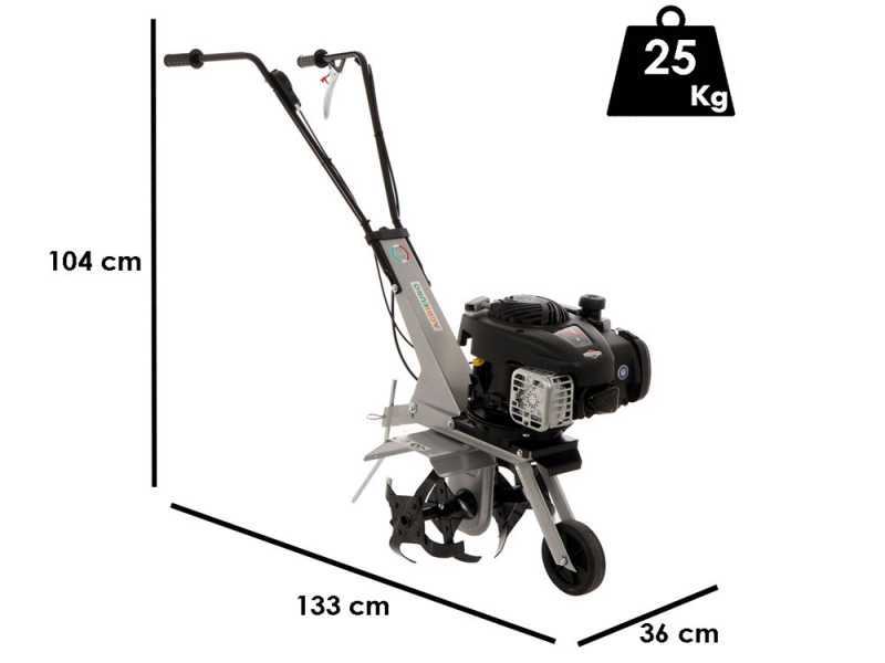 Motozappa Agri 2 con fresa 36 cm - Motore a benzina B&amp;S 450 OHV - 1 marcia avanti