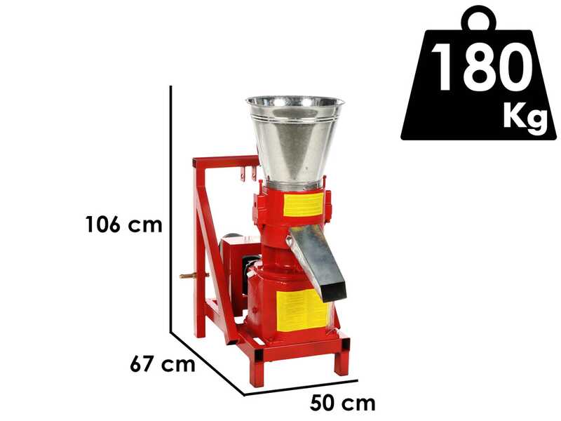 GeoTech-Pro TWPM230 - Pellettatrice a trattore - Produzione del pellet da riscaldamento