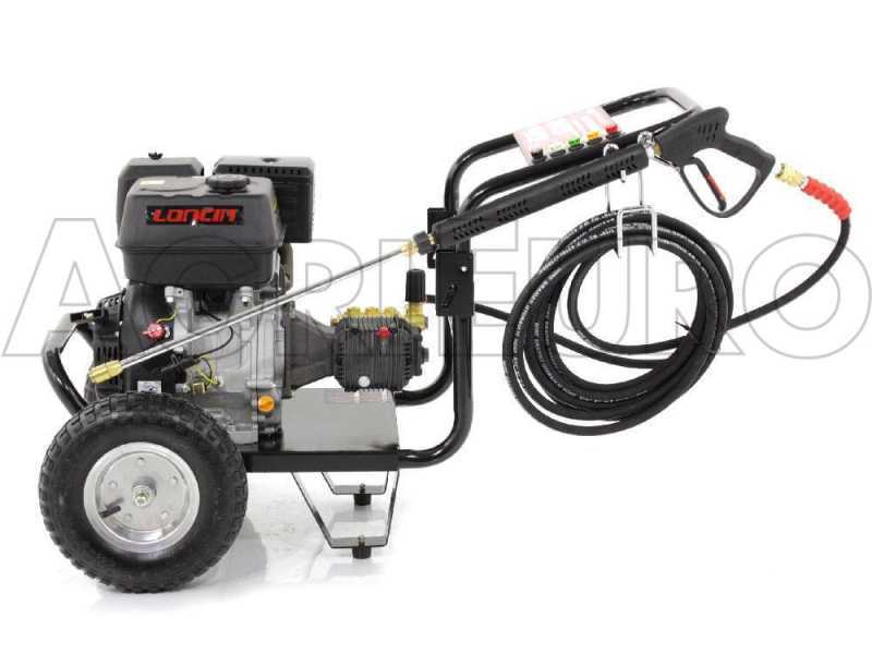 GeoTech-Pro PWP 17/250 ZW - Idropulitrice a scoppio - 248 bar - Motore Loncin a benzina 389cc