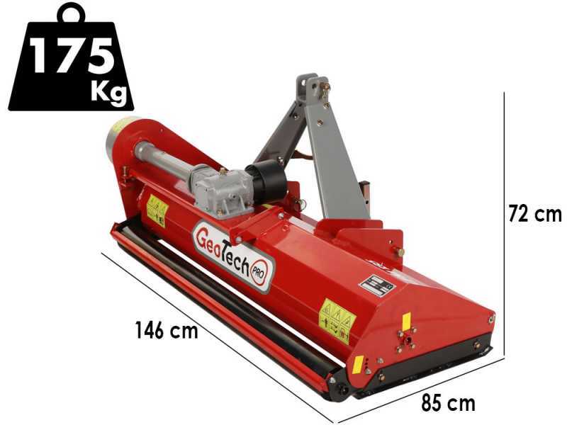 GeoTech-Pro LFM 135 - Trinciaerba per trattore - Serie leggera