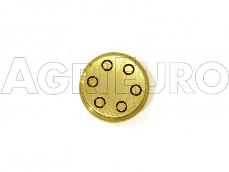 Trafila in ottone per MACCHERONI 8,5 mm. per torchio pasta New O.M.R.A