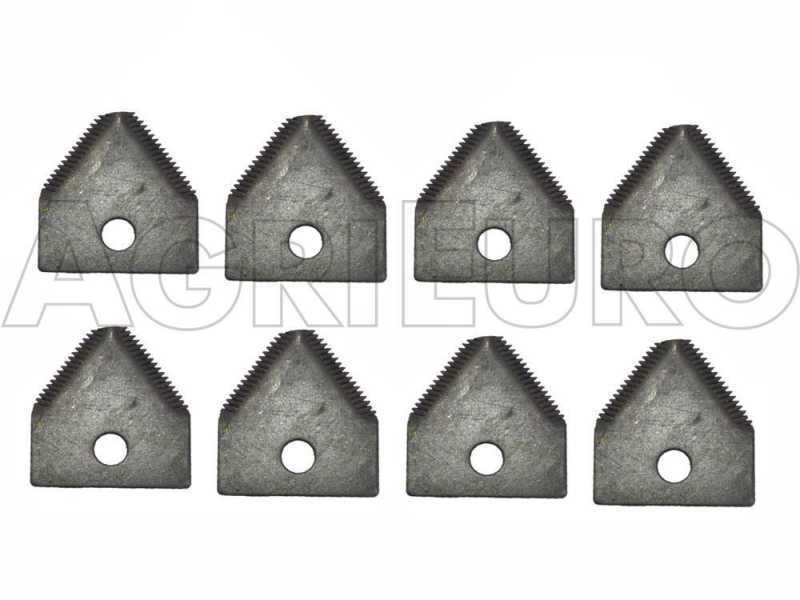 Kit 8 martelli triangolari di ricambio per Biocippatore GeoTech GS 150 E - GS 70