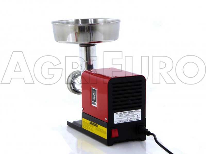 New O.M.R.A. Miniprofessional OM 4500 - Torchio per pasta da tavolo con motore elettrico 250W