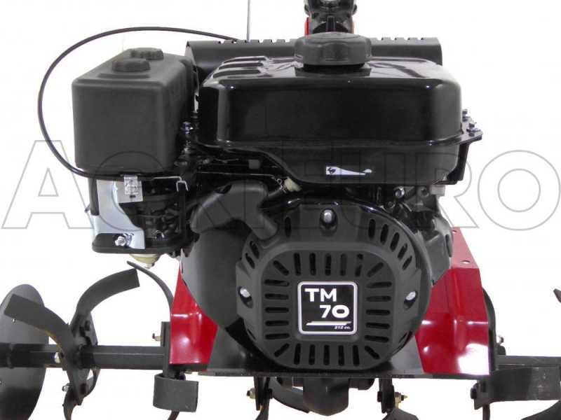 Eurosystems Euro 102 - Motozappa a benzina 7 HP - Motore Loncin TM 70