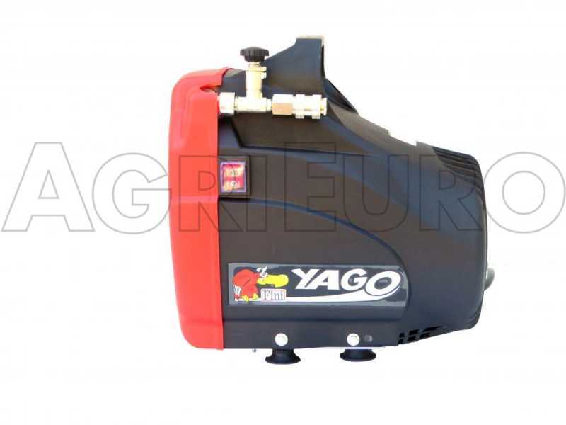 Fini Yago 1850 - Compressore aria elettrico portatile monofase, oil-less - Motore 1,5HP 