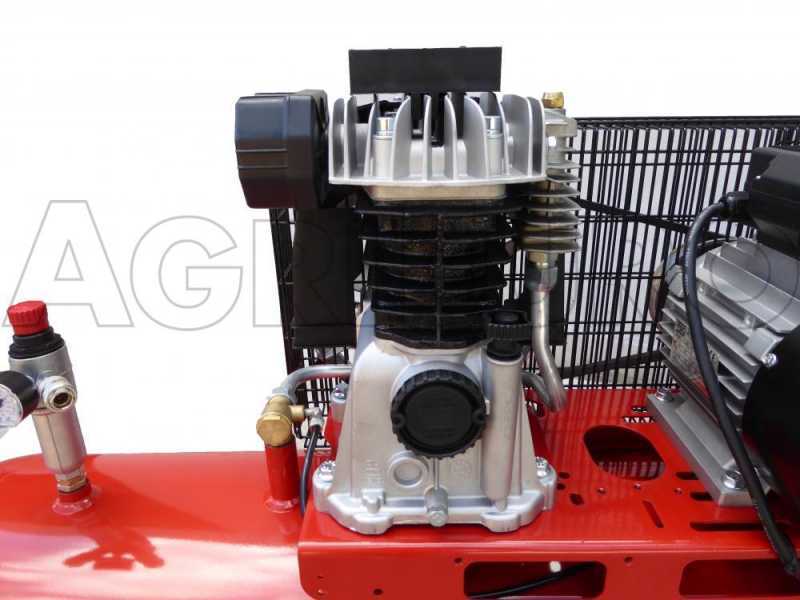 Fini Advanced MK 103-200-3M - Compressore aria elettrico monofase a cinghia - Motore 3 HP - 200 lt