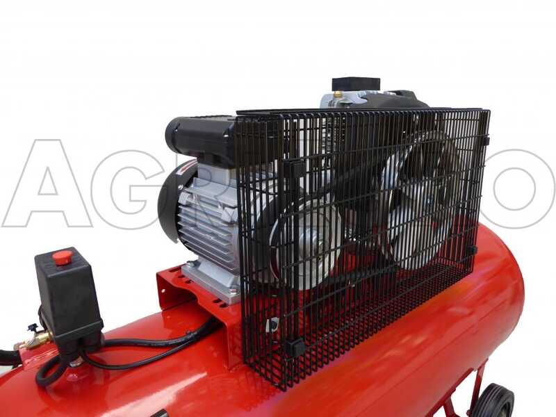 Fini Advanced MK 103-200-3 - Compressore aria elettrico trifase a cinghia - motore 3 HP - 200 lt