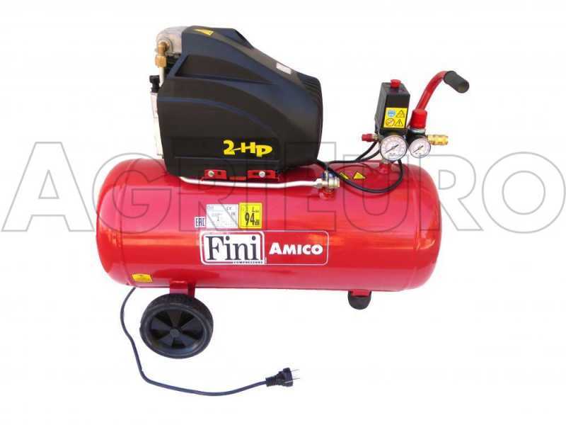 Fini Amico 50 MK 2400 - Compressore aria elettrico monofase - Motore 2 HP - 50 lt