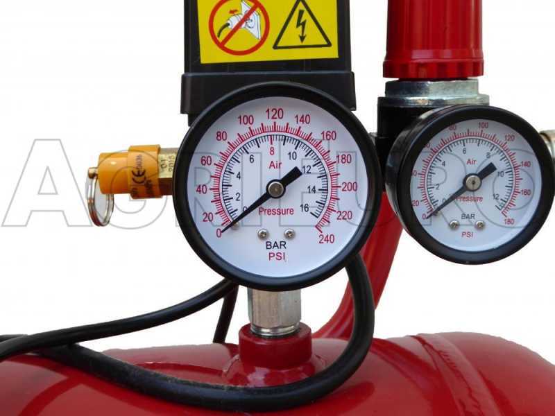 Fini Amico 50 MK 2400 - Compressore aria elettrico monofase - Motore 2 HP - 50 lt