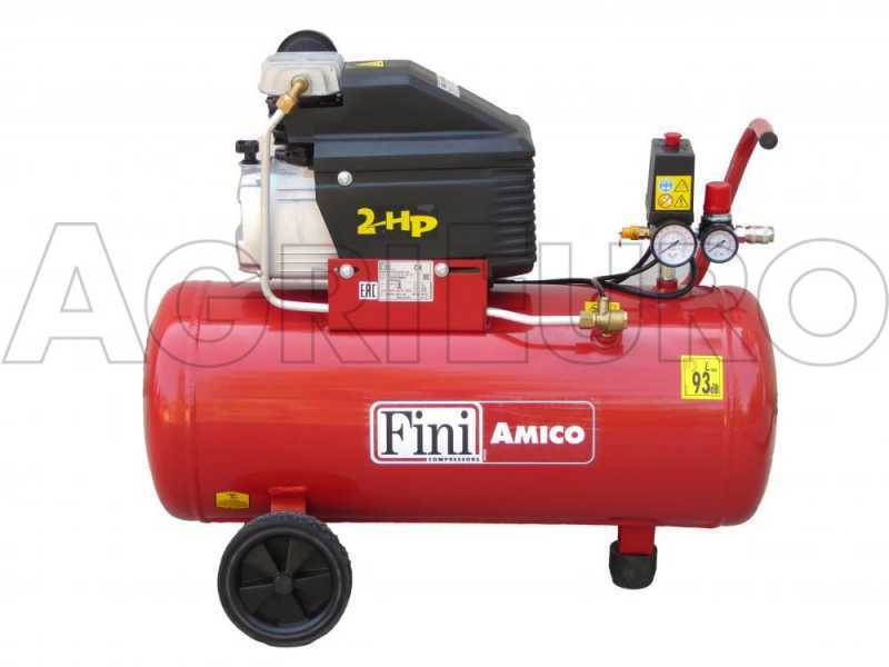 Fini Amico 50 MK 2400 - Compressore aria elettrico monofase - Motore 2 HP - 50 lt