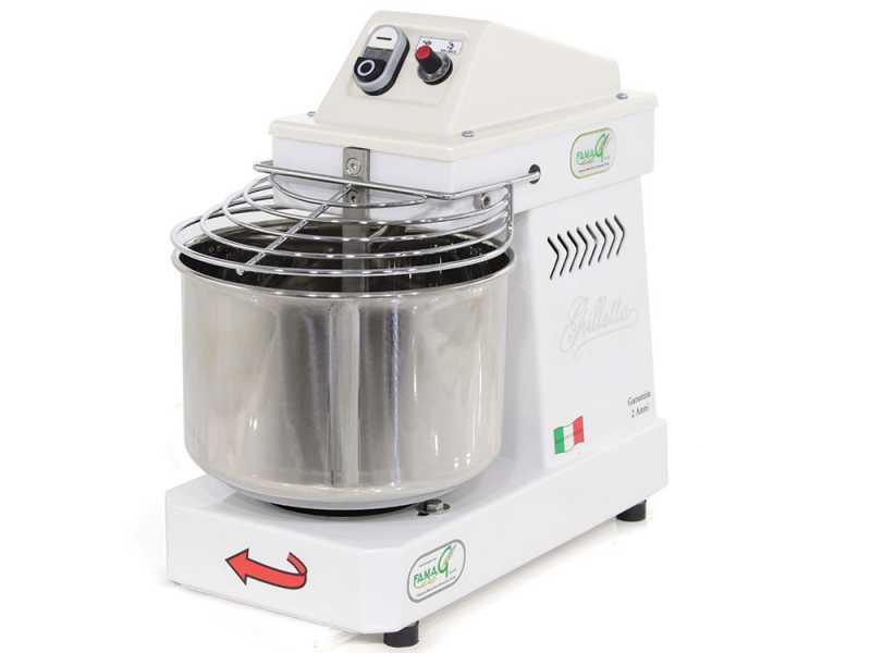 Famag Grilletta IM 5/230 10 Velocit&agrave; - Impastatrice a spirale 5 Kg