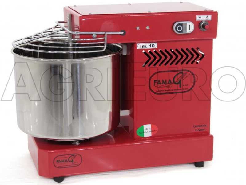 Famag IM 10/230 10 Velocit&agrave; Rossa - Impastatrice a spirale 10 Kg