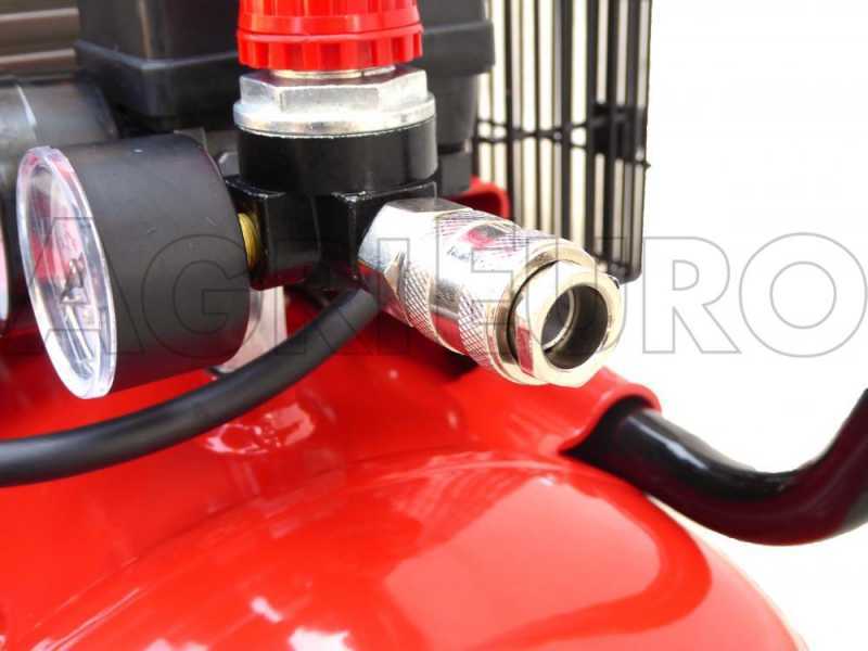 Fini Advanced MK 102 N 90 2M - Compressore aria elettrico monofase a cinghia - Motore 2 HP - 90 lt