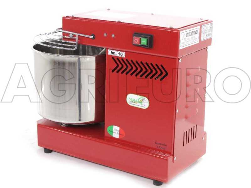 Famag IM 10/230 1 Velocit&agrave; Rosso - Impastatrice a spirale 10 Kg