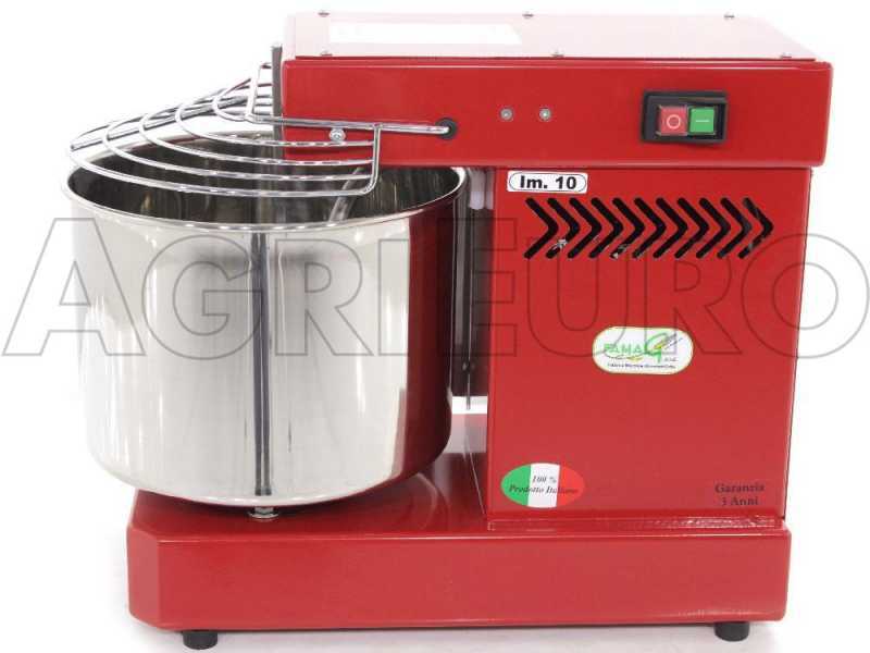 Famag IM 10/230 1 Velocit&agrave; Rosso - Impastatrice a spirale 10 Kg