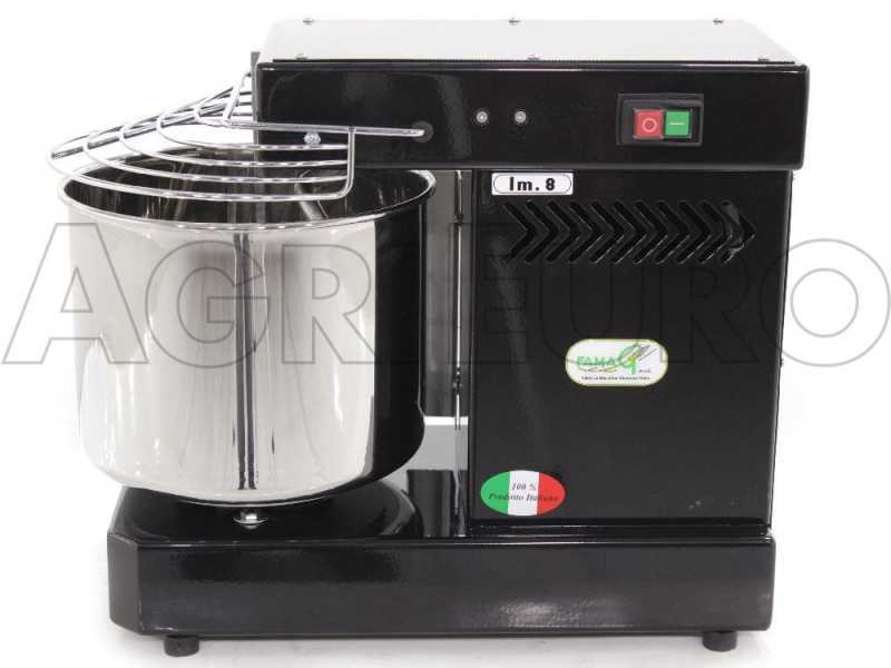 Famag IM 8/230 1 Velocit&agrave; Nero - Impastatrice a spirale 8 Kg