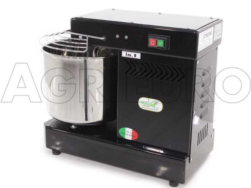 Famag IM 8/230 1 Velocit&agrave; Nero - Impastatrice a spirale 8 Kg