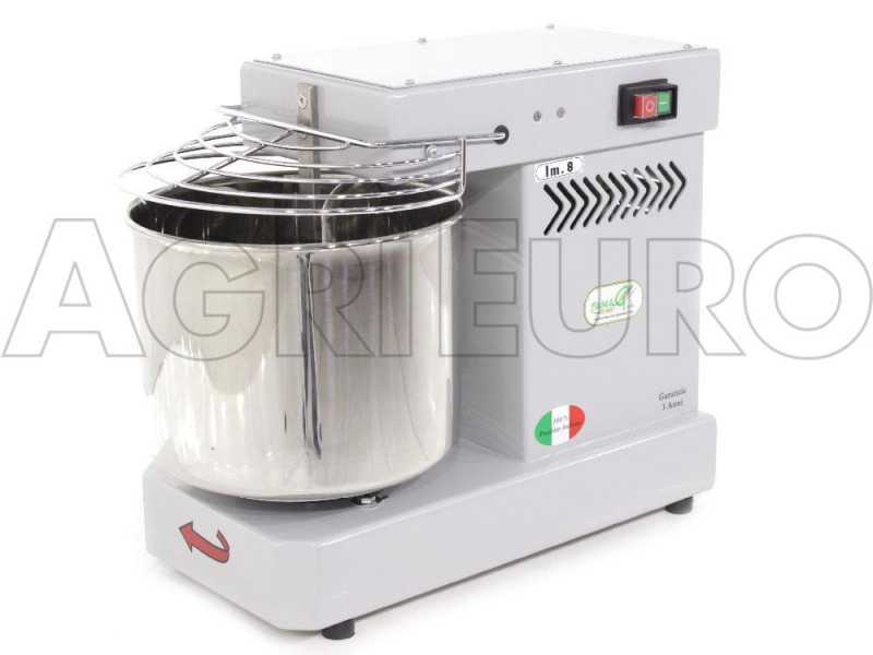Famag IM 8/230 1 Velocit&agrave; Silver - Impastatrice a spirale 8 Kg