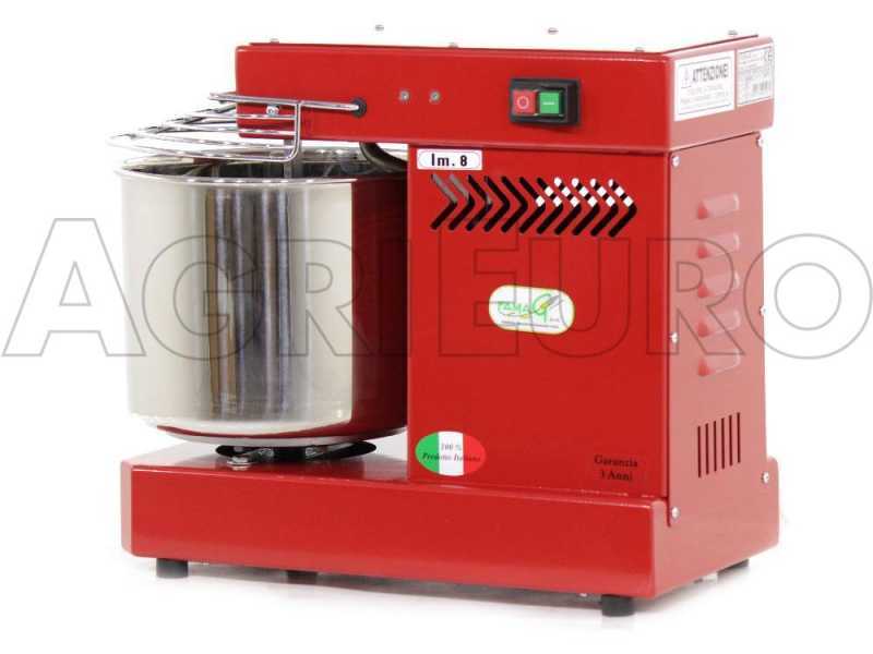 Famag IM 8/230 1 Velocit&agrave; Rosso - Impastatrice a spirale 8 Kg