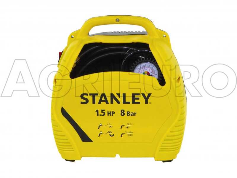 Stanley Air Kit - Compressore aria elettrico compatto portatile - motore 1.5 HP - 8 bar