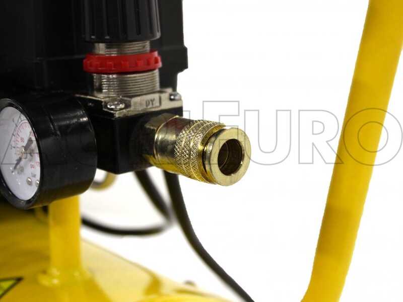 Stanley D210/8/24 - Compressore aria elettrico monofase - Motore 2 HP - 24 lt