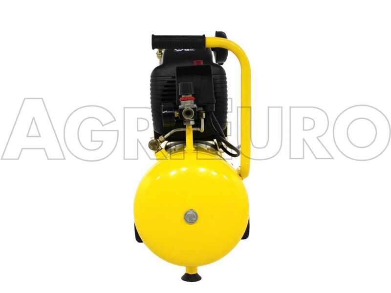 Stanley D210/8/24 - Compressore aria elettrico monofase - Motore 2 HP - 24 lt