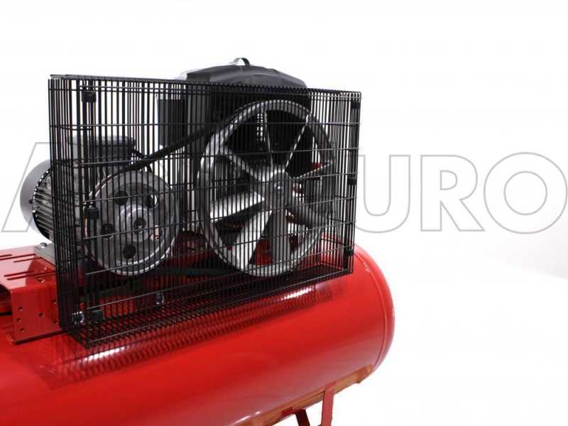 Fini Advanced BK 114-270L - Compressore aria elettrico trifase a cinghia - Motore 5.5 HP - 270 lt