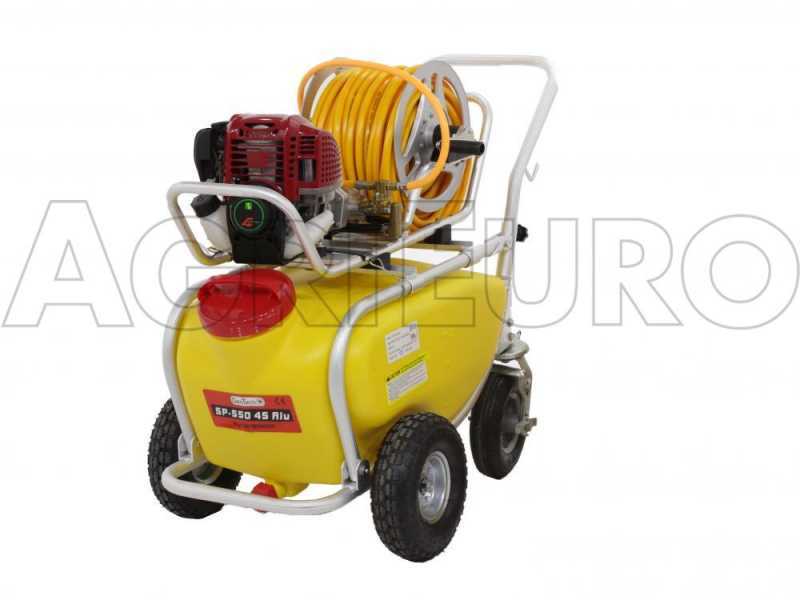 GeoTech SP 550 4S ALU - Pompa irroratrice a scoppio - 4 tempi a benzina