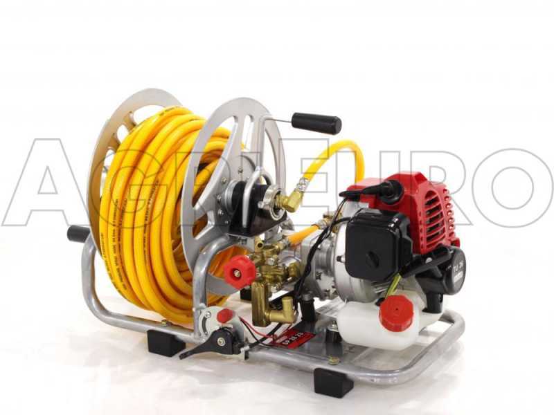 GeoTech SP 28 2S - Motopompa irrorazione - Motore a scoppio 2 tempi - 25 bar
