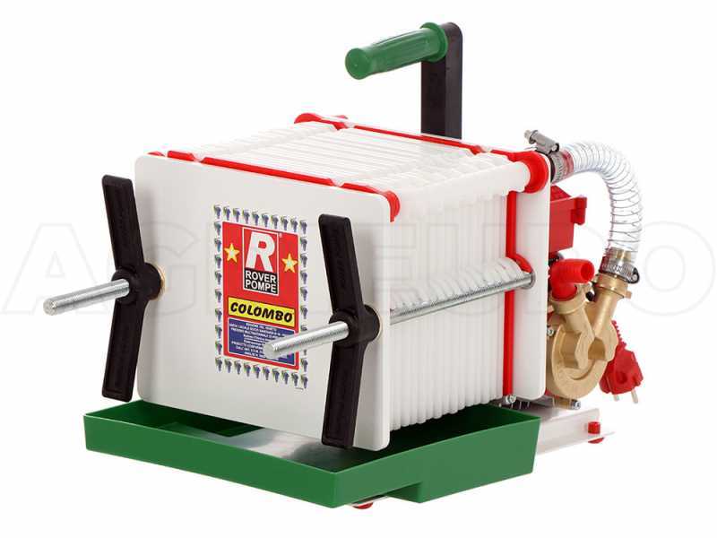 Rover Colombo 18 - Filtro a cartoni e piastre - Pompa in bronzo
