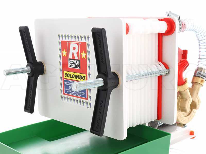 Rover Colombo 12 - Filtro a cartoni e piastre - Pompa in bronzo