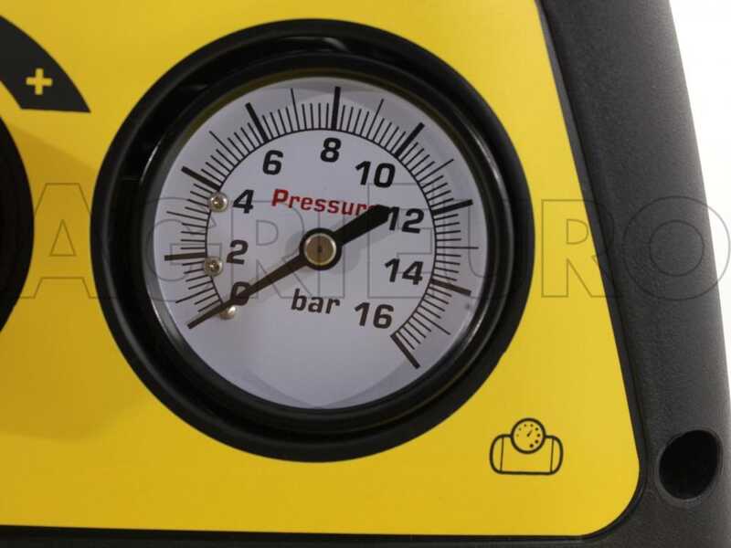 Stanley DN 200/8/6 - Compressore aria elettrico portatile monofase, oil-less - Motore 1.5 HP - 6 lt