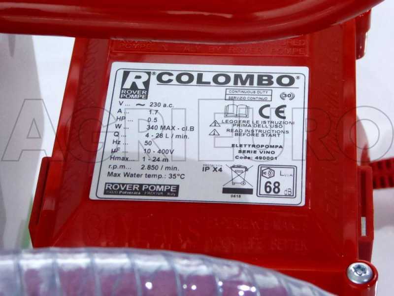 Rover Colombo 6 - Filtro a cartoni e piastre - Pompa in bronzo