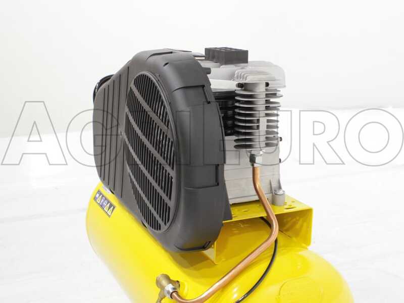 Stanley B 345/10/100 - Compressore aria elettrico monofase a cinghia - Motore 3 HP - 100 lt