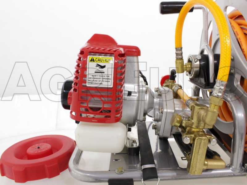 GeoTech SP 520 2S - Pompa irroratrice a scoppio carrellata  - 2 tempi a miscela
